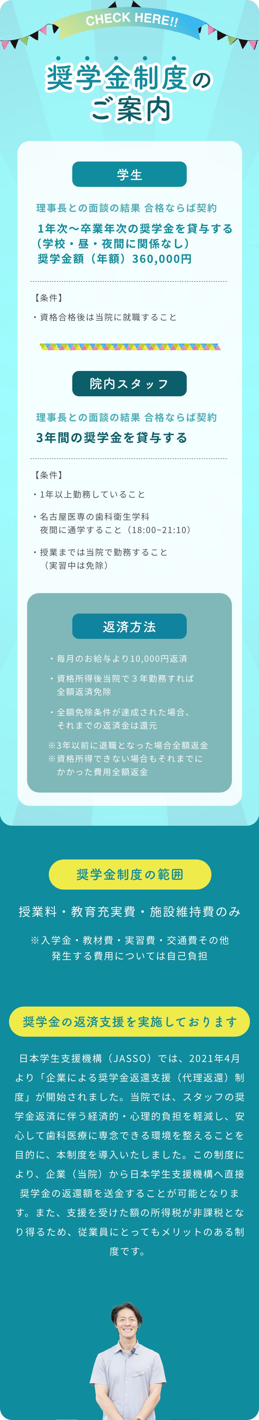 奨学金制度